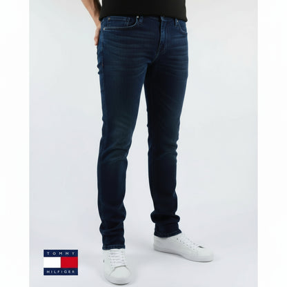 Tommy Hilfiger Scanton Slim Fit Berry Mid Blue Comfort Stretch Denim Jeans