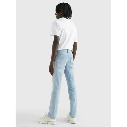 Tommy Jeans Scanton Slim Fit Power Stretch Cotton Blend Blue Denim Jeans - Gomix Brands Outlet