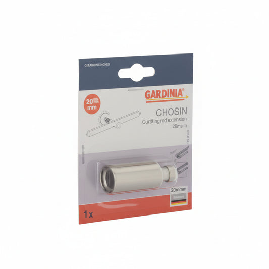 Gardinia Carrier Extension for Rod 4cm 20mm Stainless Steel