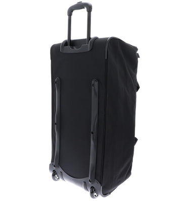 Travelite Basics Fresh Black Wheeled Duffle Bag - 89L Capacity for Effortless Adventures