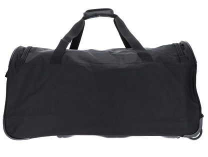 Travelite Basics Fresh Black Wheeled Duffle Bag - 89L Capacity for Effortless Adventures