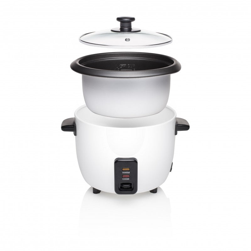 Tristar RK-6117 Compact Mini Rice Cooker: Perfect 3-Cup Non-Stick with Keep Warm