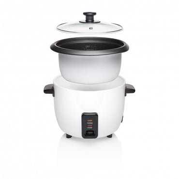 Tristar RK-6117 Compact Mini Rice Cooker: Perfect 3-Cup Non-Stick with Keep Warm