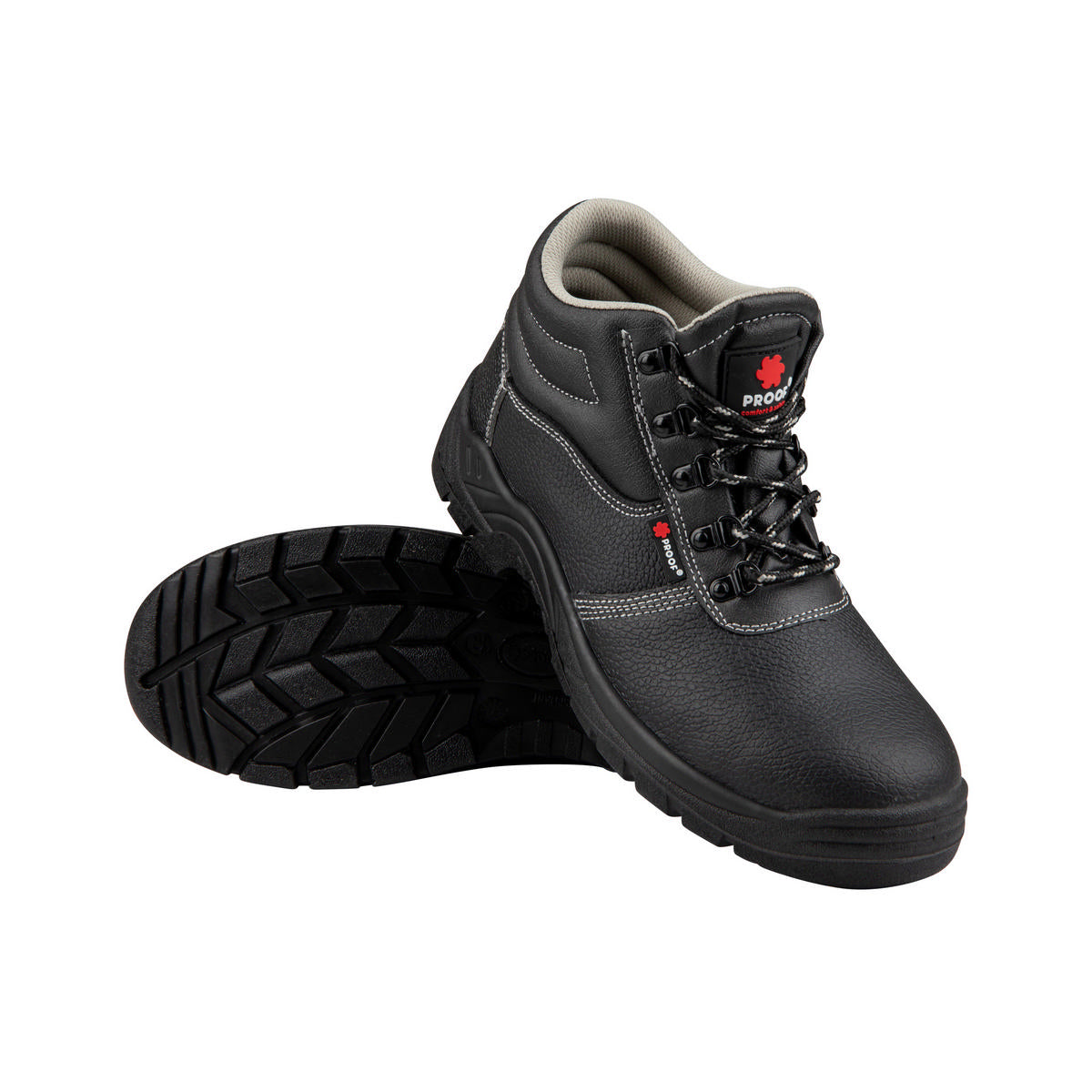 PROOF Stark Full-Grain Leather S1P Safety Work Boots