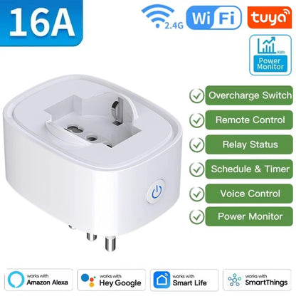 Tuya BSD60-ITA Italian Smart Plug 16A 3680W