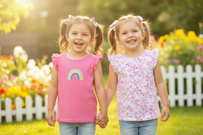 Lupilu Girls' T-Shirt 2-Pack