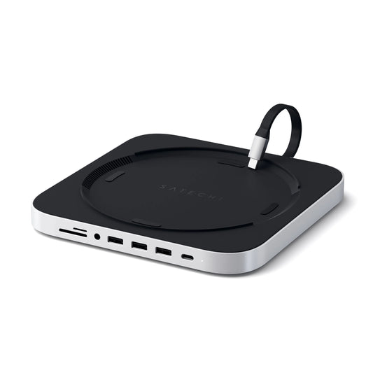 Satechi Type-C Aluminum Stand & Hub for Mac Mini