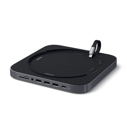 Satechi Type-C Aluminum Stand & Hub for Mac Mini with 6-in-1 USB Expansion