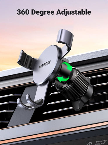 UGREEN Car Phone Holder Air Vent – Gravity Auto‑Clamp Universal Mount