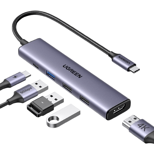 UGREEN Revodok 105 5-in-1 USB‑C Hub with 4K HDMI