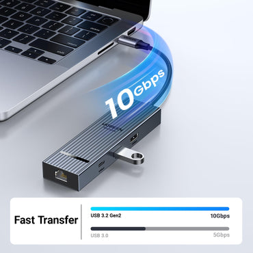 UGREEN Revodok 6-in-1 USB-C Hub with 4K HDMI, Ethernet