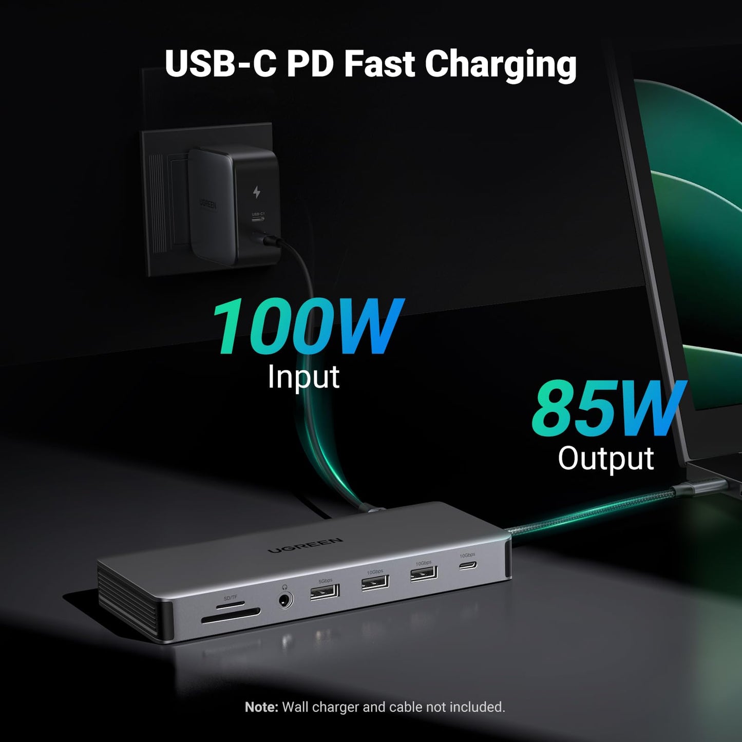 UGREEN Revodok Pro 313 13‑in‑1 USB‑C Docking Station 100W PD