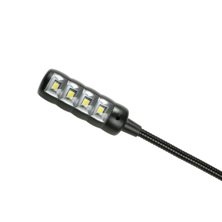 Santosom Angled 4-pin XLR Gooseneck Light with 4 COB LEDs
