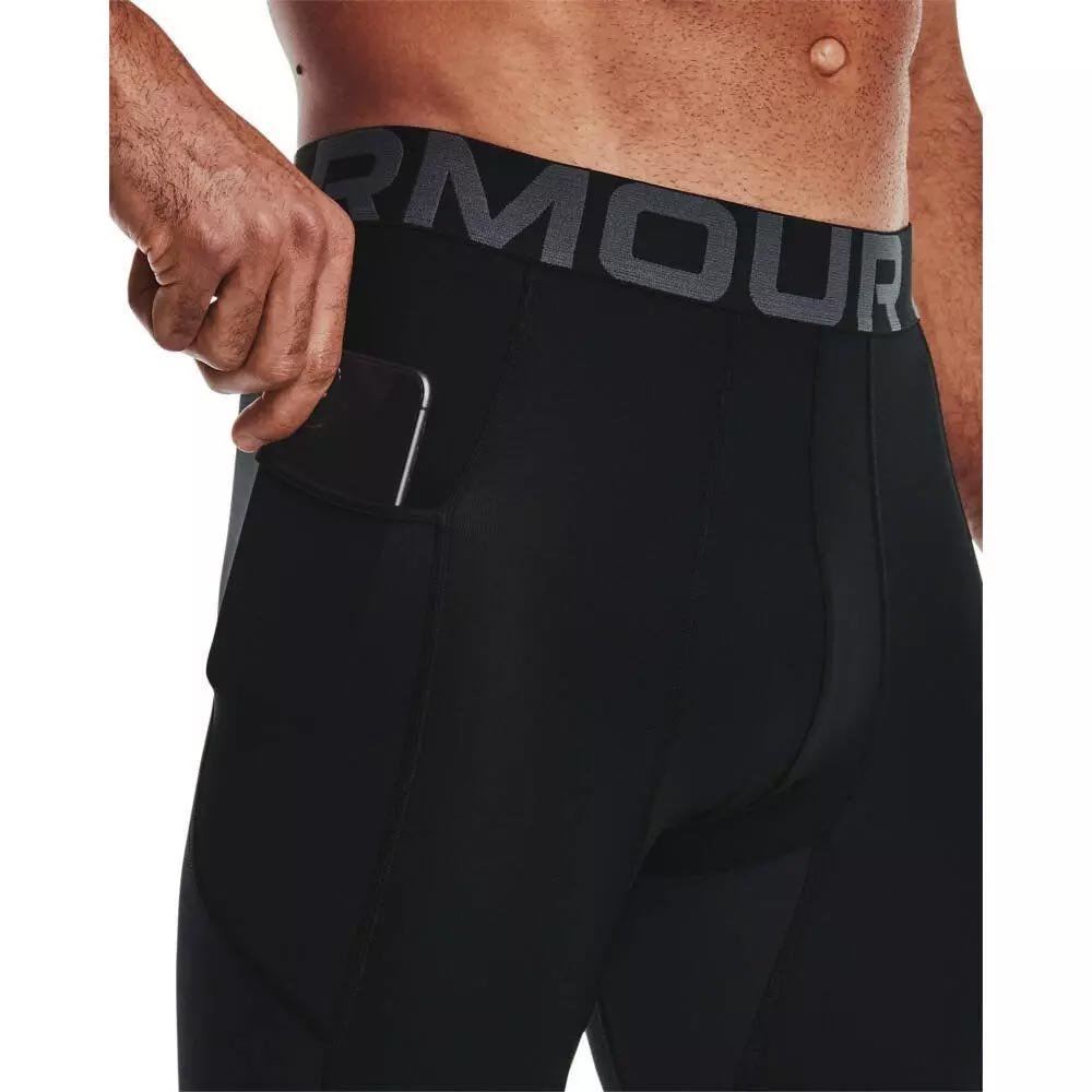 Under Armour HeatGear 3/4 Legging Pants – Black Performance