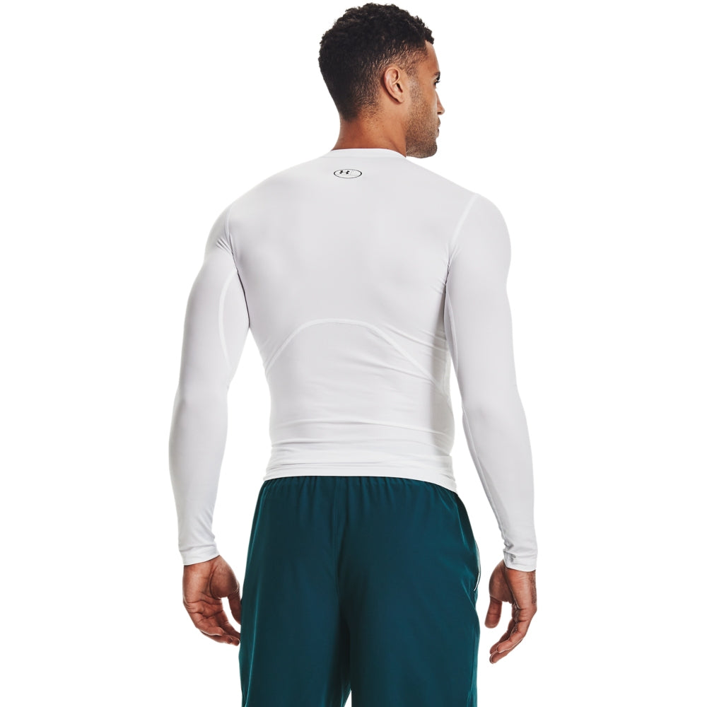 Under Armour HeatGear Armour Long Sleeve Shirt Men - White