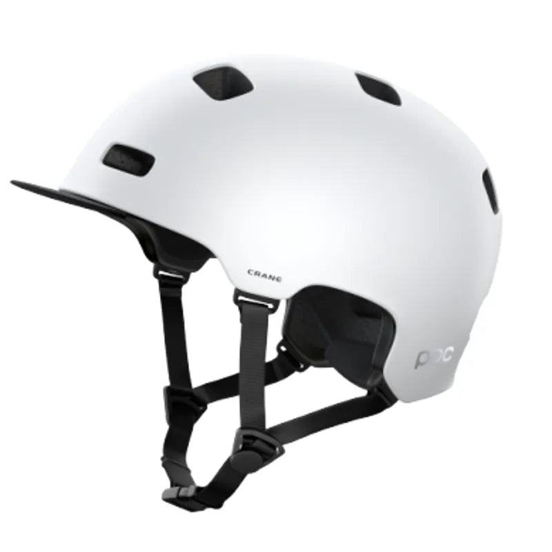 POC Crane MIPS Durable Cycling Helmet - Hydrogen White Matt for City & Dirt