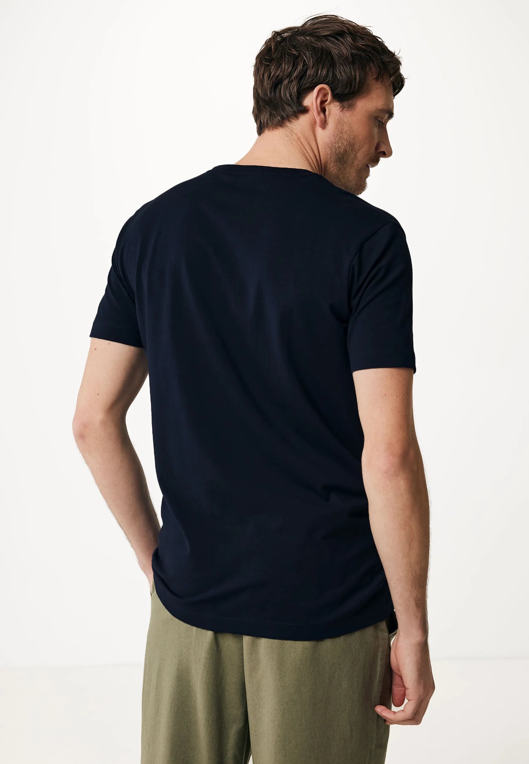 Mexx Oliver Basic Men's Slim Fit T-Shirt Cotton Black