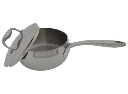 Migros Cucina & Tavola 18cm Stainless Steel Saucepan with Lid