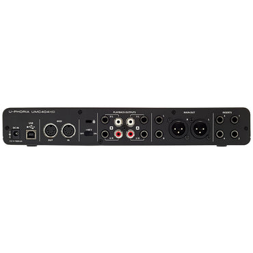 Behringer U-PHORIA UMC404HD 4-in/4-out USB Audio Interface 24-bit 192kHz