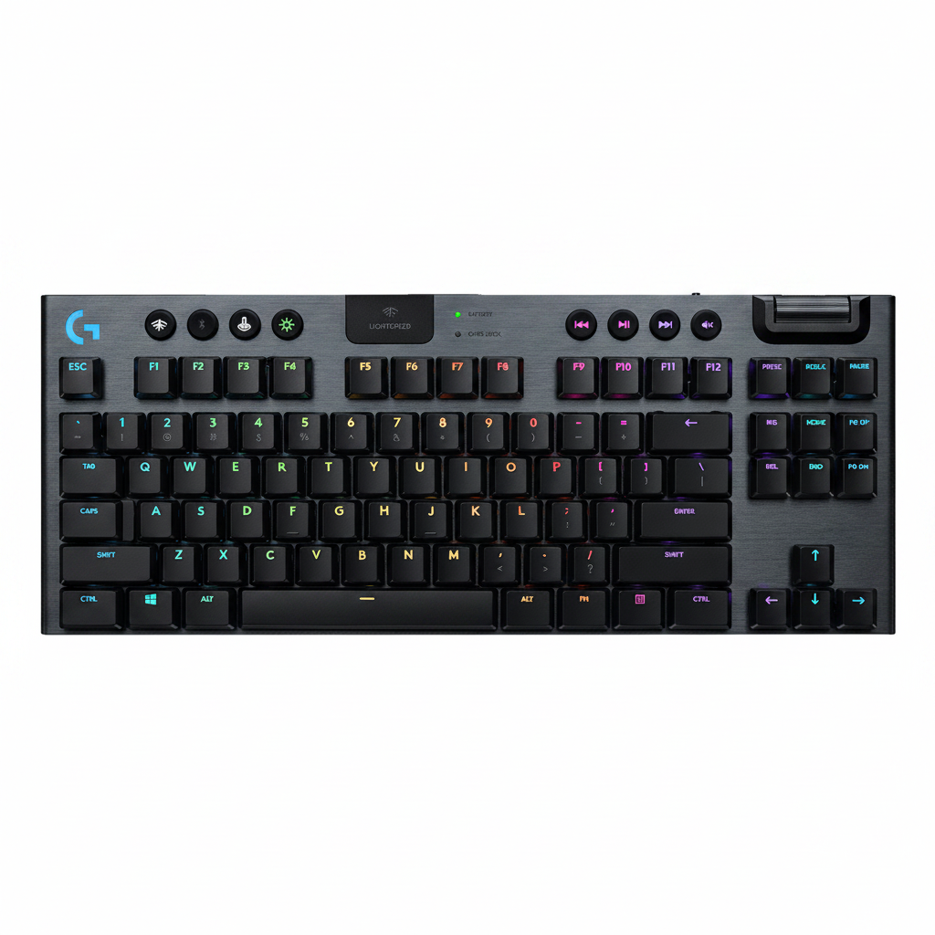 Logitech G G915 TKL 920-009495 Wireless Mechanical Gaming Keyboard Carbon