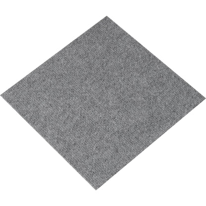 VEVOR Carpet Tiles Peel and Stick 12" x 12" Light Gray (12 Tiles)