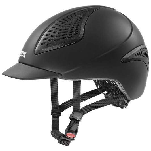 Uvex Exxential III Lightweight Ventilated Riding Helmet with Ponytail Cut-Out