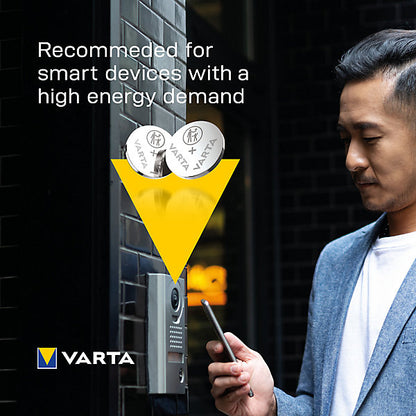 Varta CR2025 Coin Cell Batteries Pack of 2