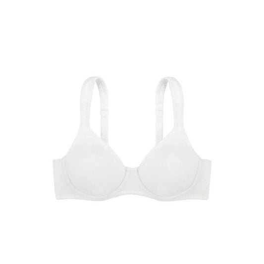 Dorina Lindsay Non-Padded Underwire White Bra