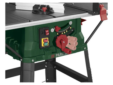 PARKSIDE PTKS 2000 Table Saw – 2000W Power, Laser Guide