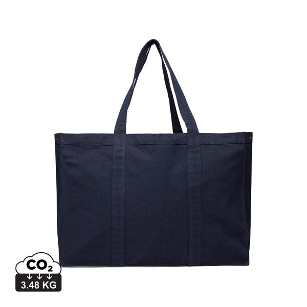 Spacious Eco-Friendly Recycled Canvas Maxi Tote Bag, AWARE™ Certified