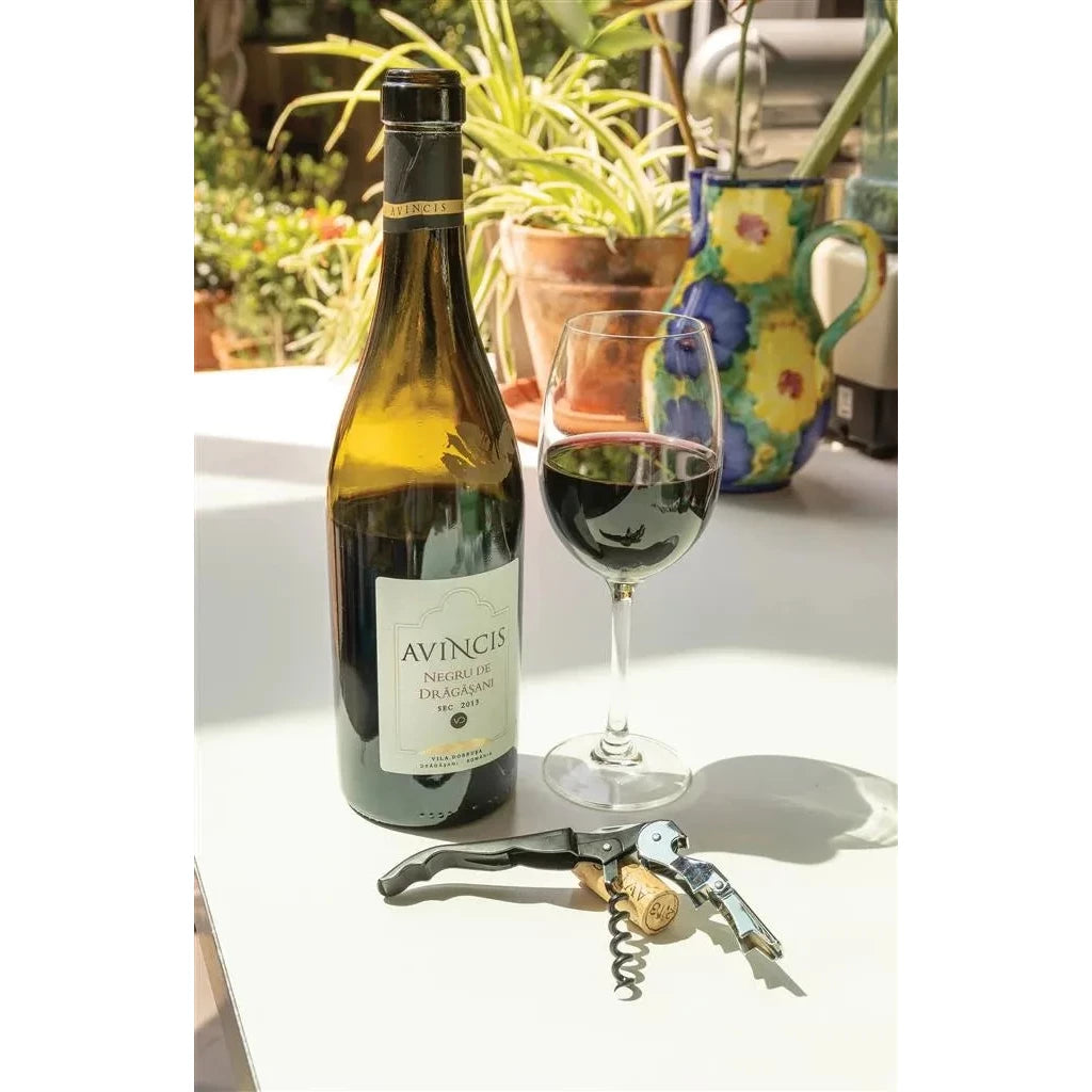 XD Collection Waiters Corkscrew: Premium 3-in-1 Wine Bottle Opener with Foil Cutter