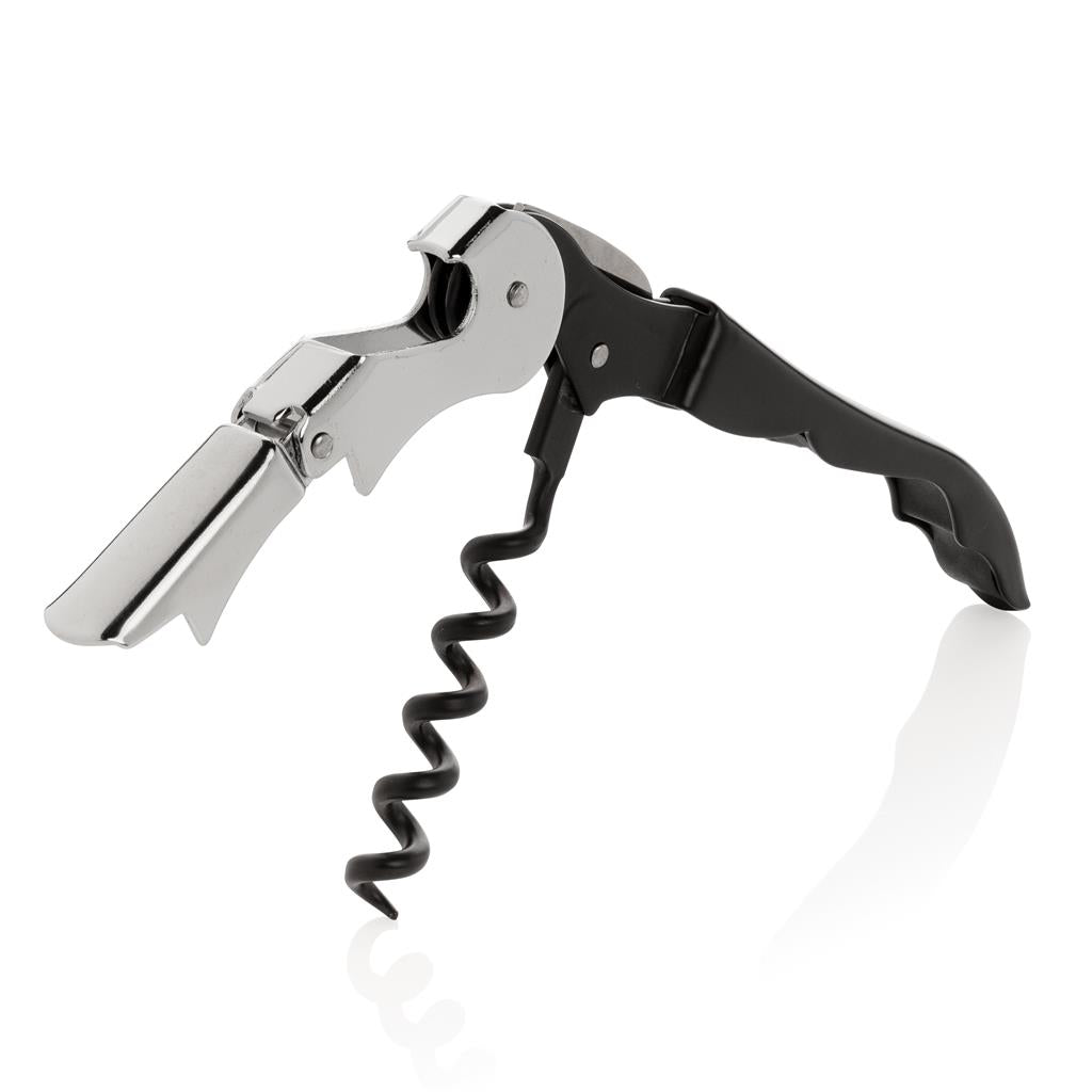 XD Collection Waiters Corkscrew: Premium 3-in-1 Wine Bottle Opener with Foil Cutter