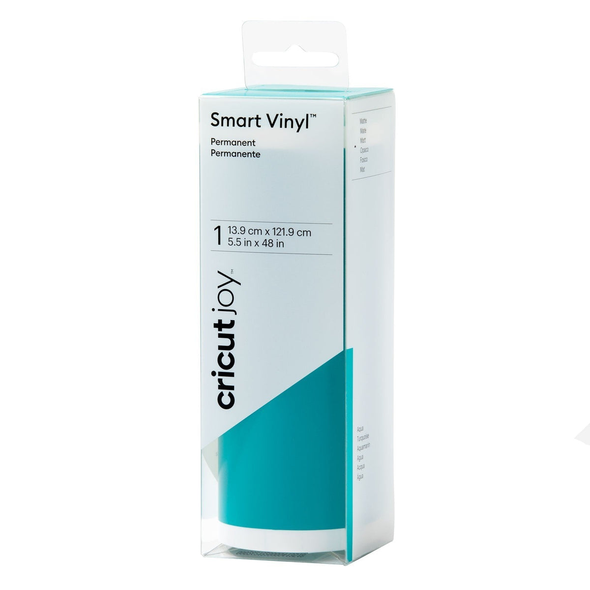 Cricut Joy Smart Vinyl Permanent Matte Aqua E-2011705