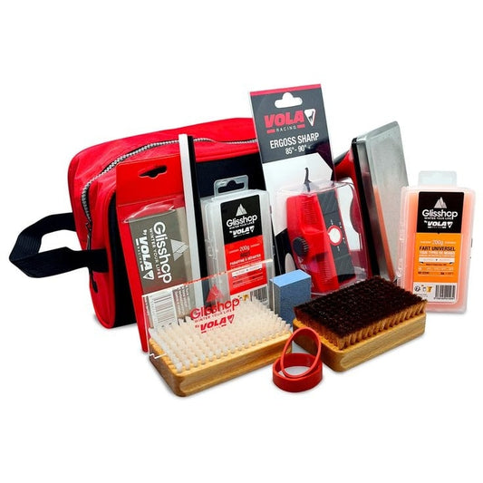 Vola Premium Ski Snowboard Maintenance Kit, Edge Sharpener, Waxing, Repair Set