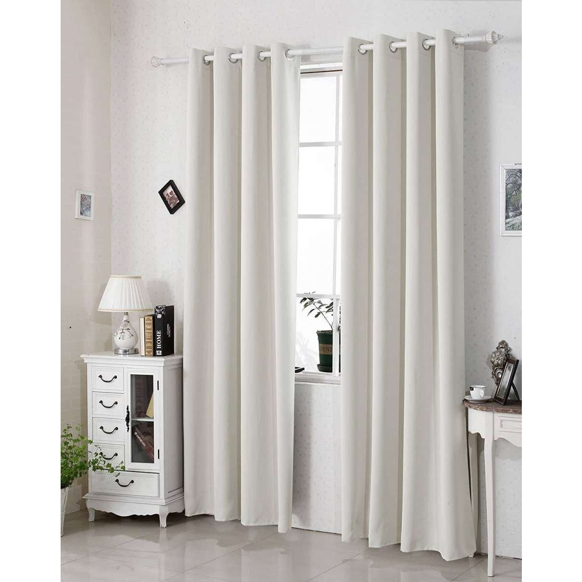 WOLTU Curtain with Eyelets (1 Piece)
