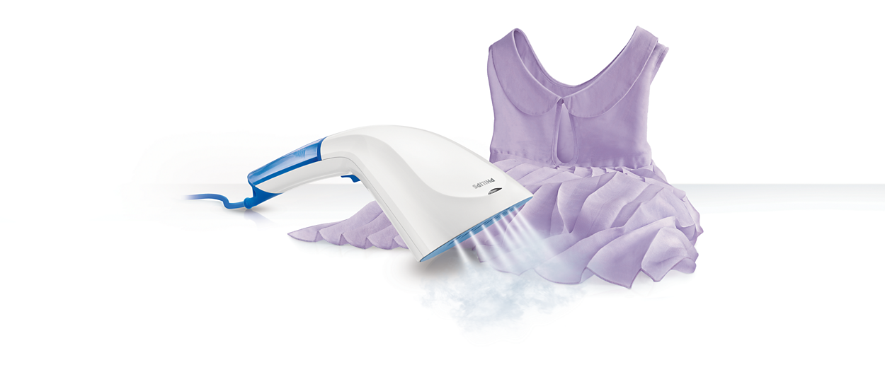 Philips Steam&Go Handheld Garment Steamer GC310/35 for Quick Crease Removal