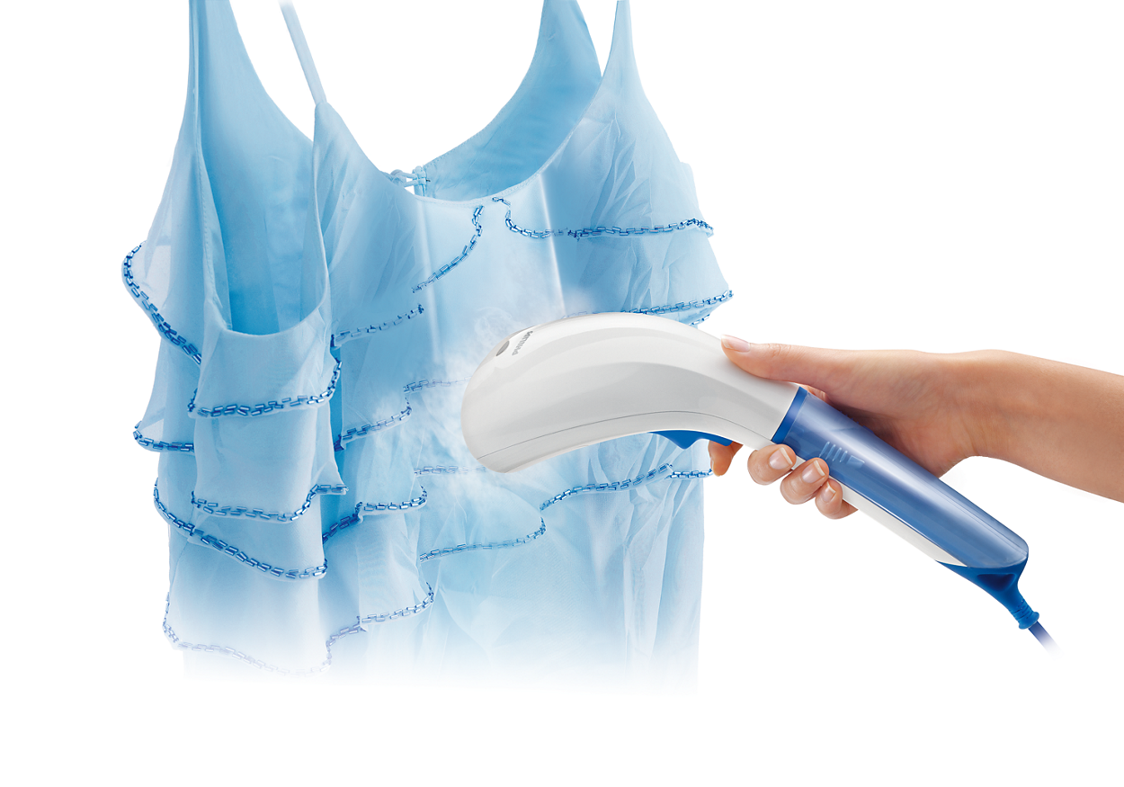 Philips Steam&Go Handheld Garment Steamer GC310/35 for Quick Crease Removal