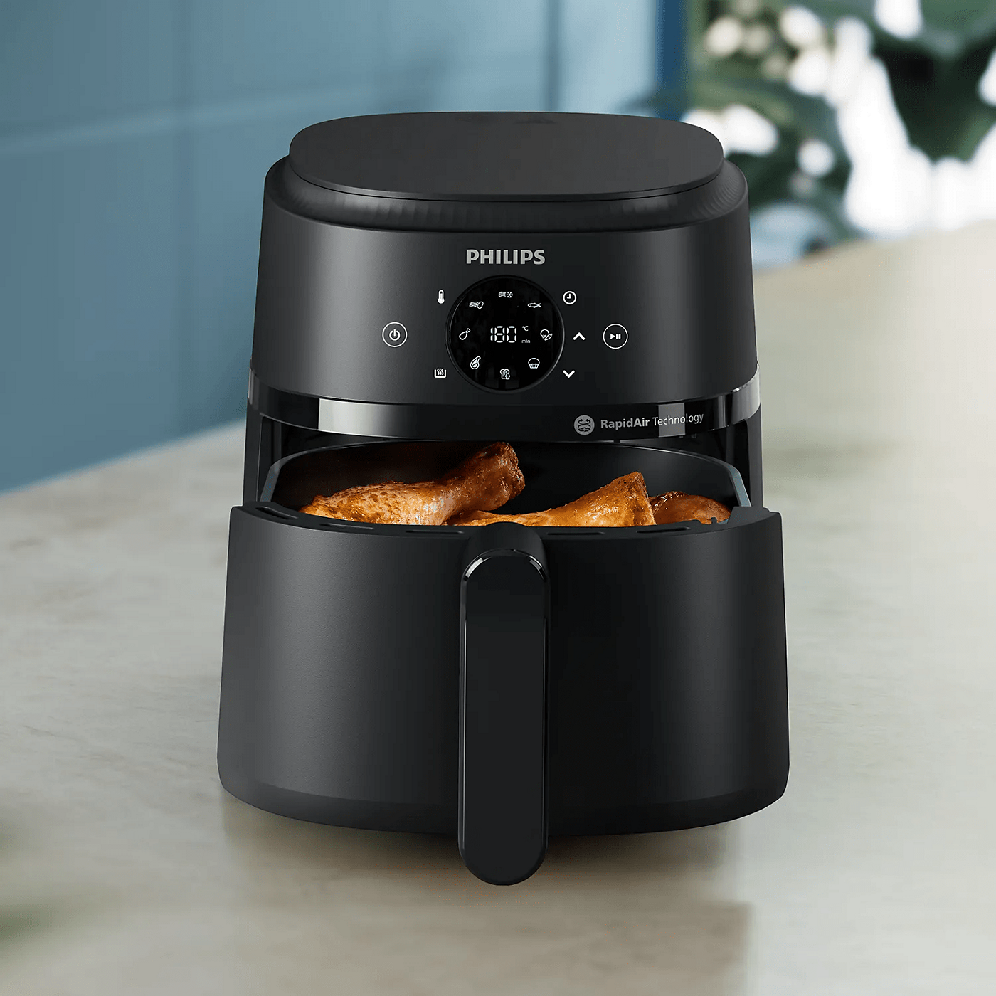 Philips 2000 Series Airfryer 4.2L RapidAir Black Digital