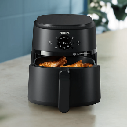 Philips 2000 Series Airfryer 4.2L RapidAir Black Digital