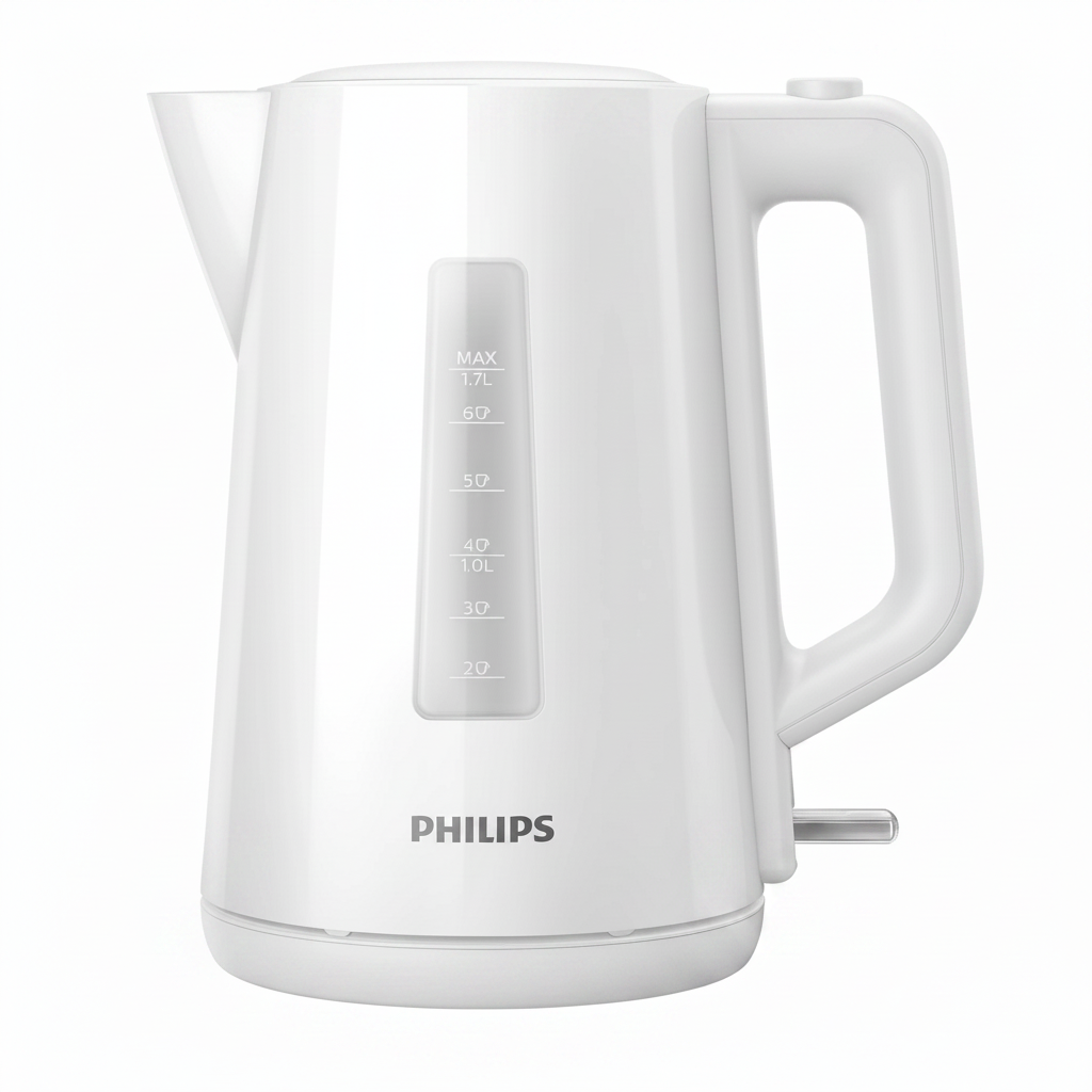 Philips Series 3000 Plastic Kettle 1.7L Automatic Lid