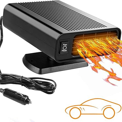 Showvigor Auto Air Purification Portable Car Heater & Defroster 150W 12V