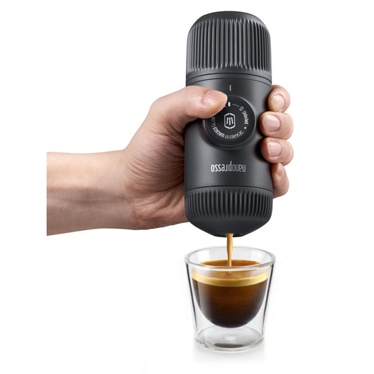Portable Compact Espresso Maker: Wacaco Nanopresso Machine for On-The-Go Coffee