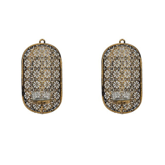 deco pleasure Harms Wall Candle Sconce Holder Set of 2