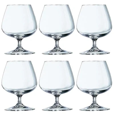 Arcoroc 7147/04 Premium Degustation Brandy Glasses - 400ml Capacity, Set of 6