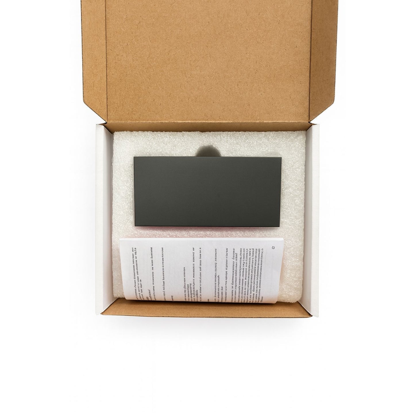 Goliath Hybrid Intercom System Blank Module Anthracite Doorbell Expansion Panel