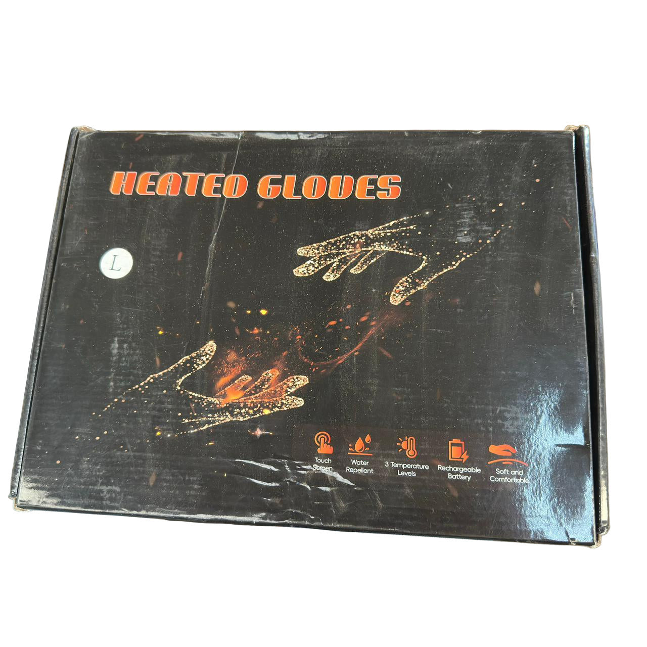 Eventek Electric Heated Thermal Gloves for Winter Outdoor Sports with Power Bank