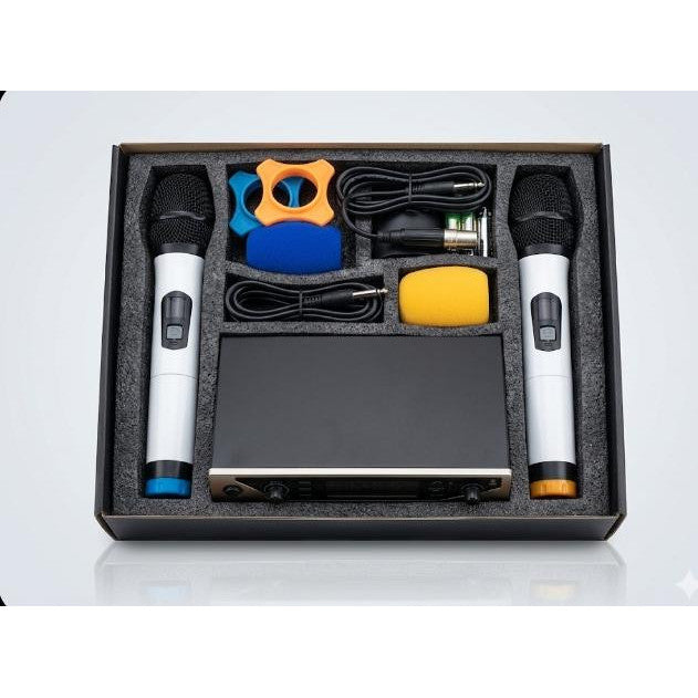 KTV Professional UHF Karaoke Wireless Microphone with Echo Volume Adjustment