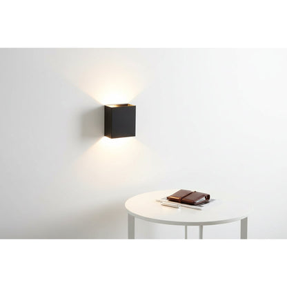 Rechargeable Wall LED Sconce – Square Up/Down Light