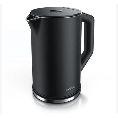Arendo Stainless Steel Electric Kettle 1.5L 2200W Dual Wall