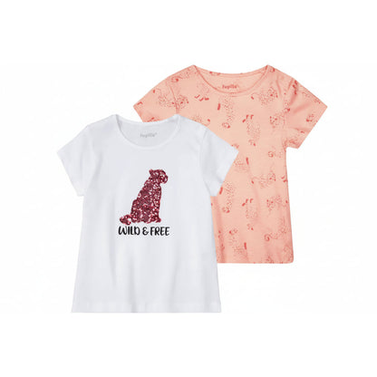 Lupilu Girls' T-Shirt 2-Pack